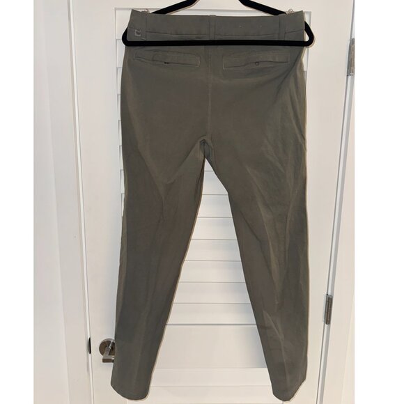 LuluLemon Mens ABC Classic 5-Pocket Pants (Olive Brown, Utilitech, Size 30) - Picture 2 of 3